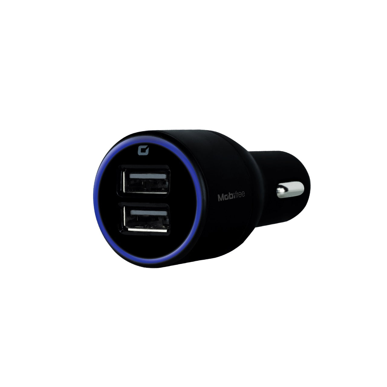 Cargador Mobifree Cargador de Coche 2 puertos USB - Negro, Auto, Corriente alterna, USB, 2 Cargador Mobifree Cargador de Coche 2 puertos USB - Negro, Auto, Corriente alterna, USB, 2